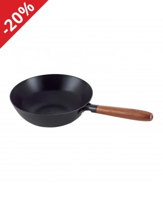 Tigaie wok ceramica non-aderenta, 28 cm, Mandala - BEKA